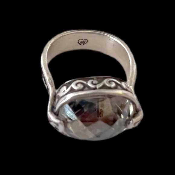 BRIGHTON VENUS RISING SWAROVSKI CRYSTAL Rare Find. Woman’s size 6.5 - Picture 3 of 9